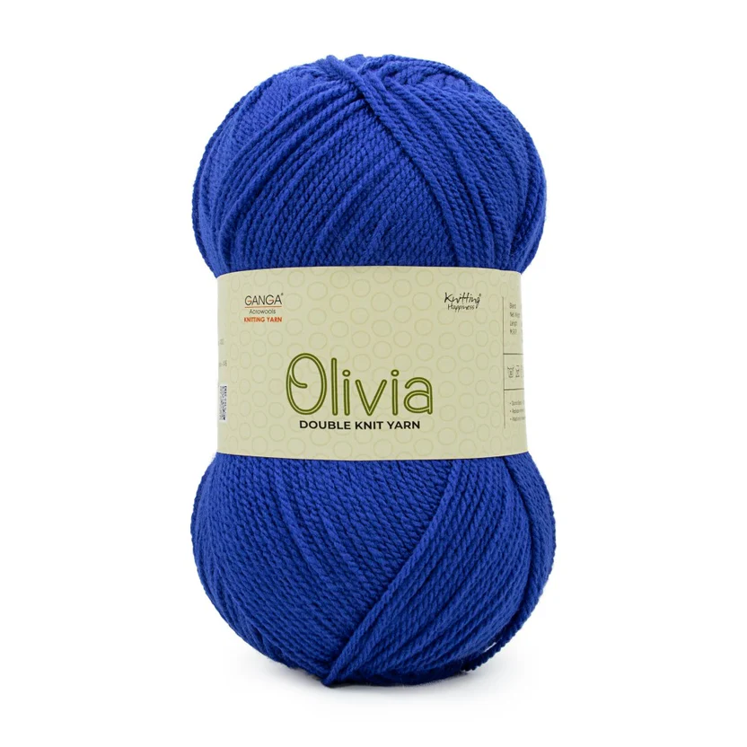 Olivia Double Knit Yarn – 100g Premium Acrylic Yarn for Knitting & Crochet